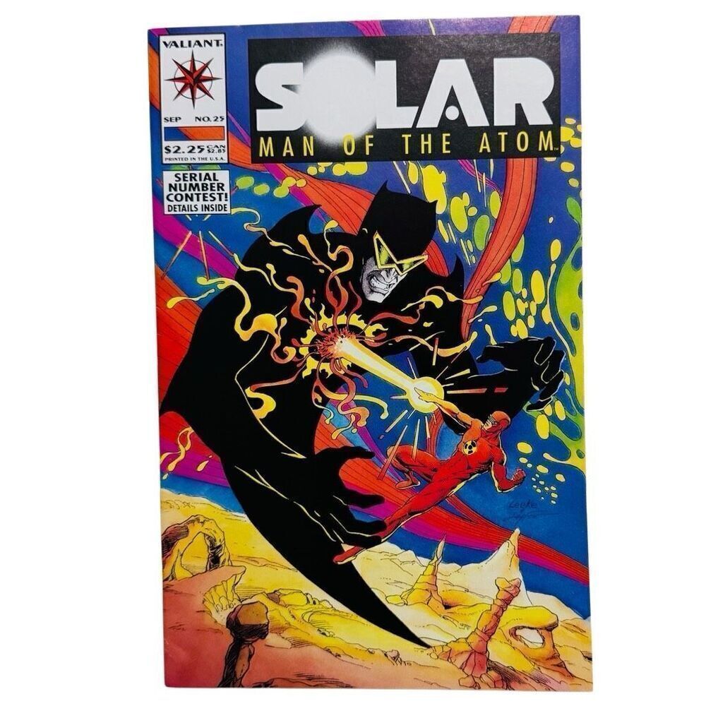 Solar: Man of the Atom #25 Sept. 1993 Valiant Comics NM